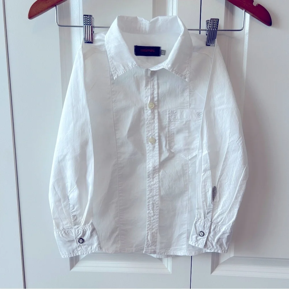 Boys 3 piece Lot NWOT 2 pants and cotton shirt‎ Boys Bundle Outfit Catimini
